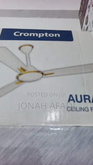 Crompton Aura Ceiling Fan - 1400mm - White