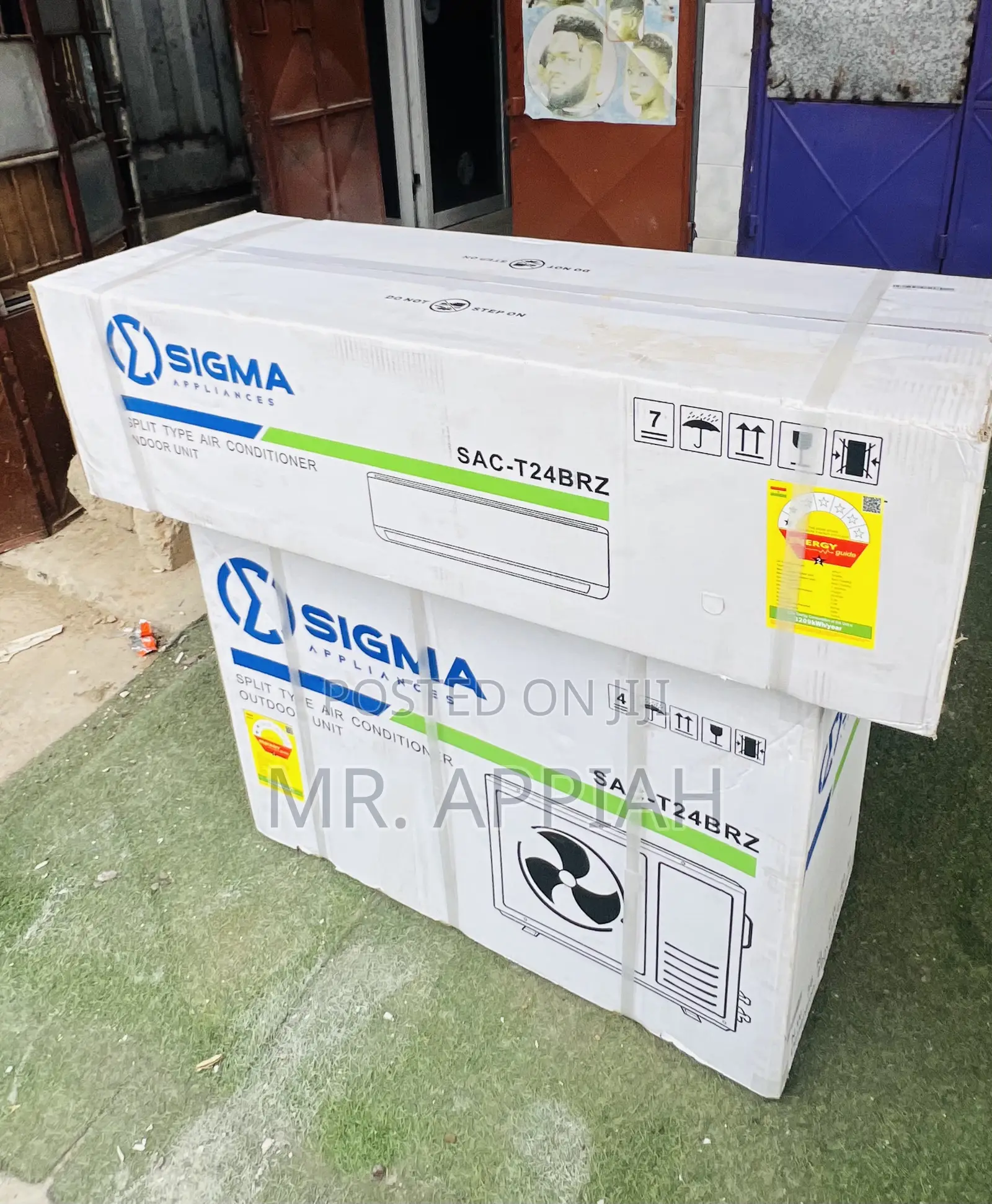 Authentic Sigma 2.5hp Air Conditioner(White) 