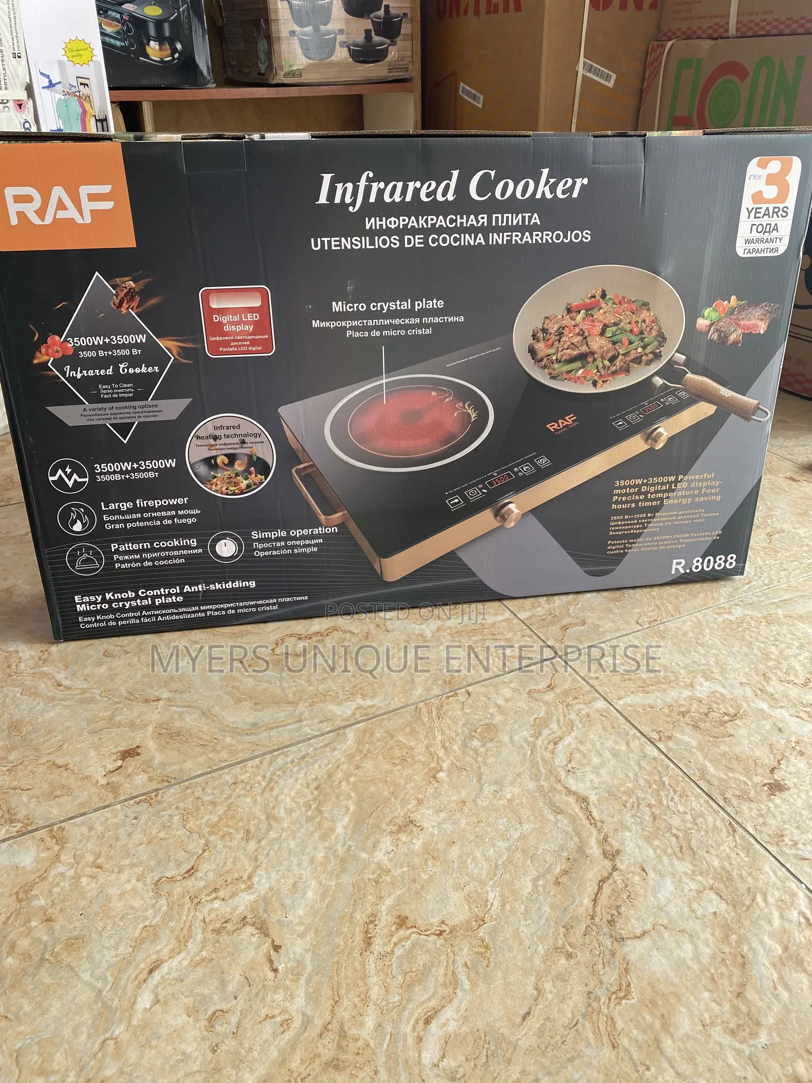 Multi-Functional Infrared Cooker