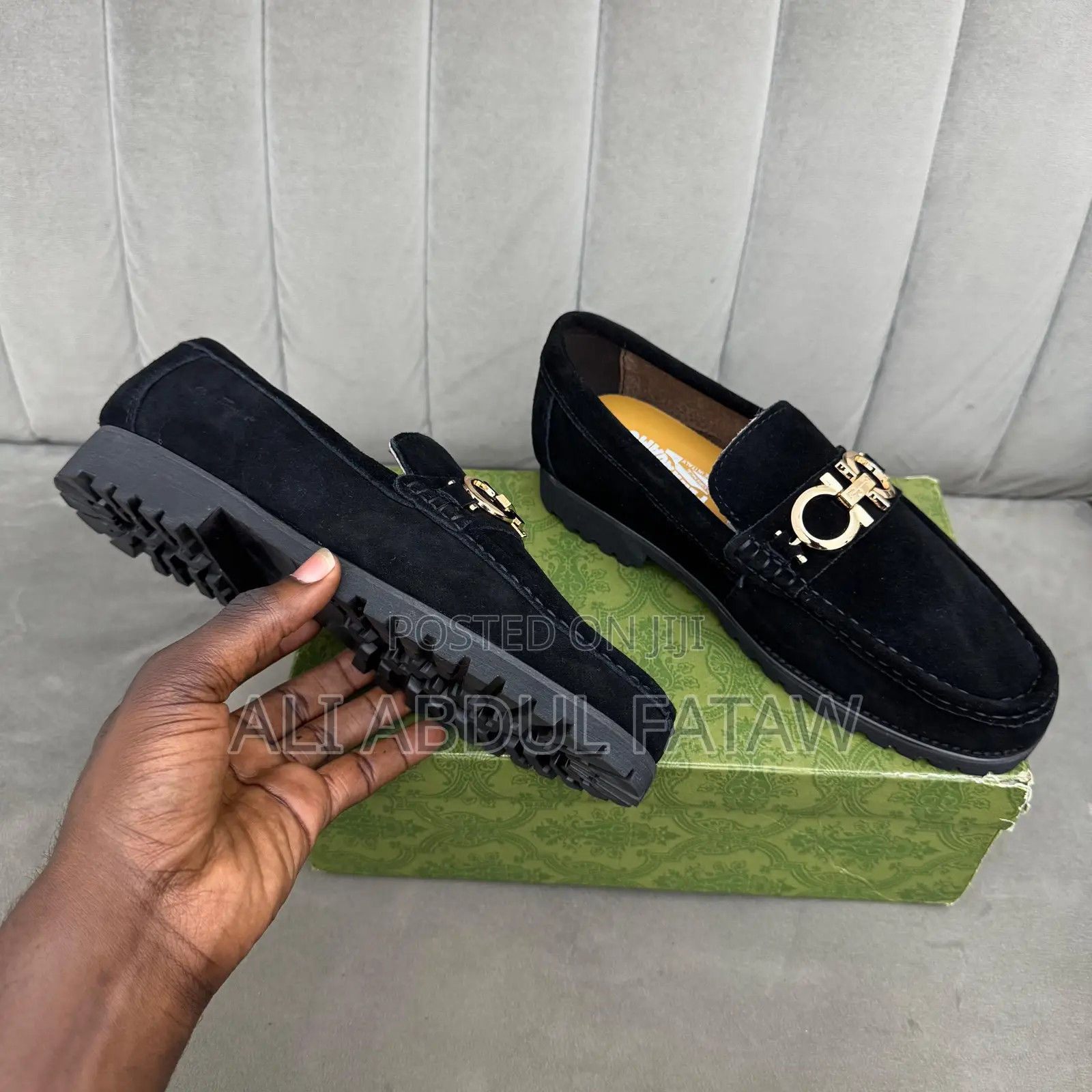 *Feragammo Loafer Shoe