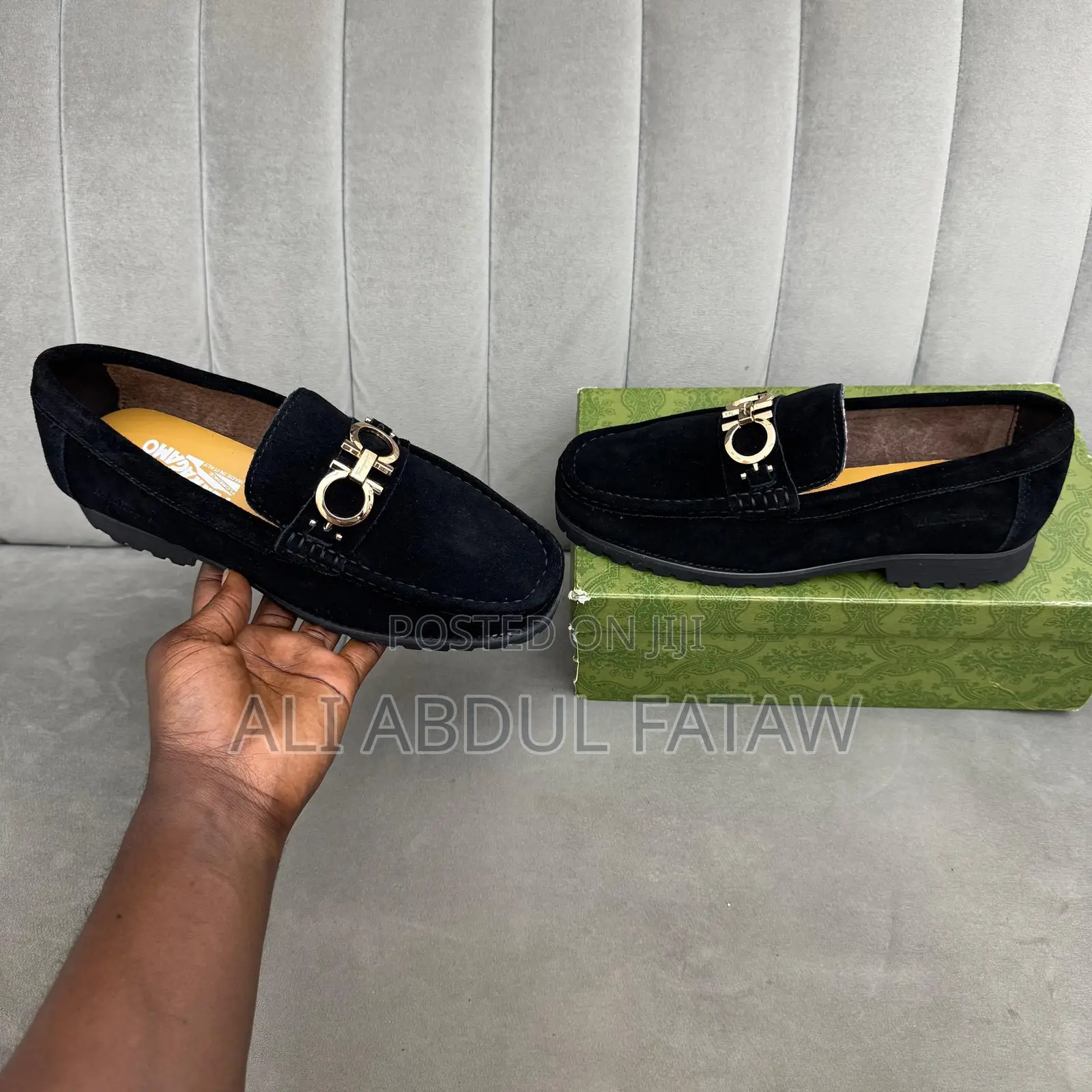 *Feragammo Loafer Shoe
