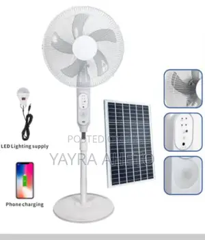 Rechargeable Solar Fans 16inches