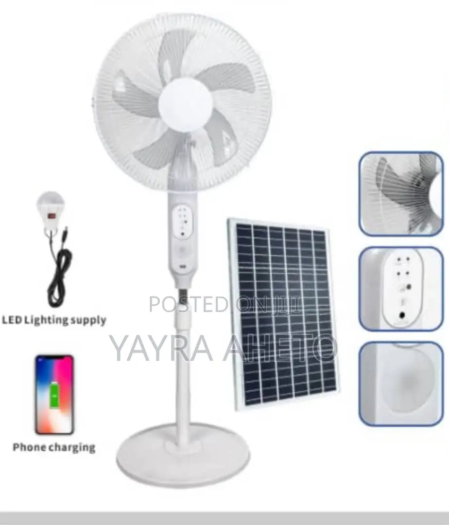 Rechargeable Solar Fans 16inches