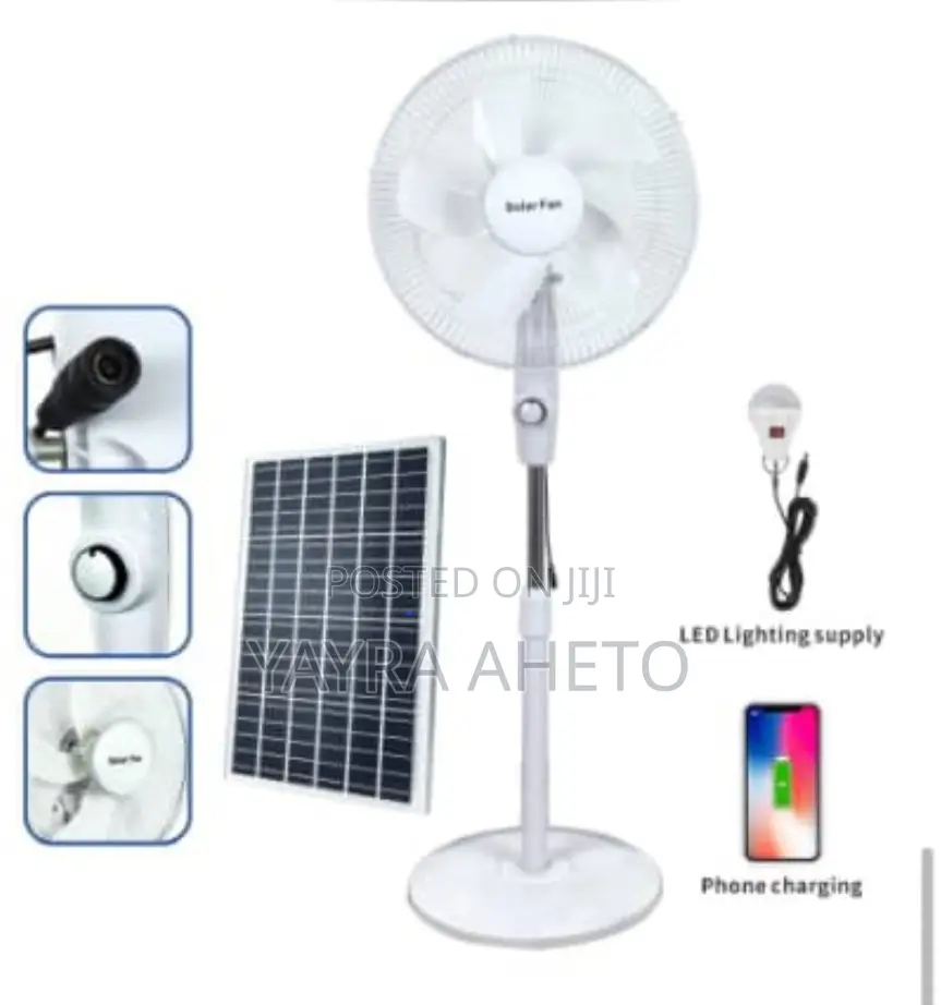 Rechargeable Solar Fans 16inches