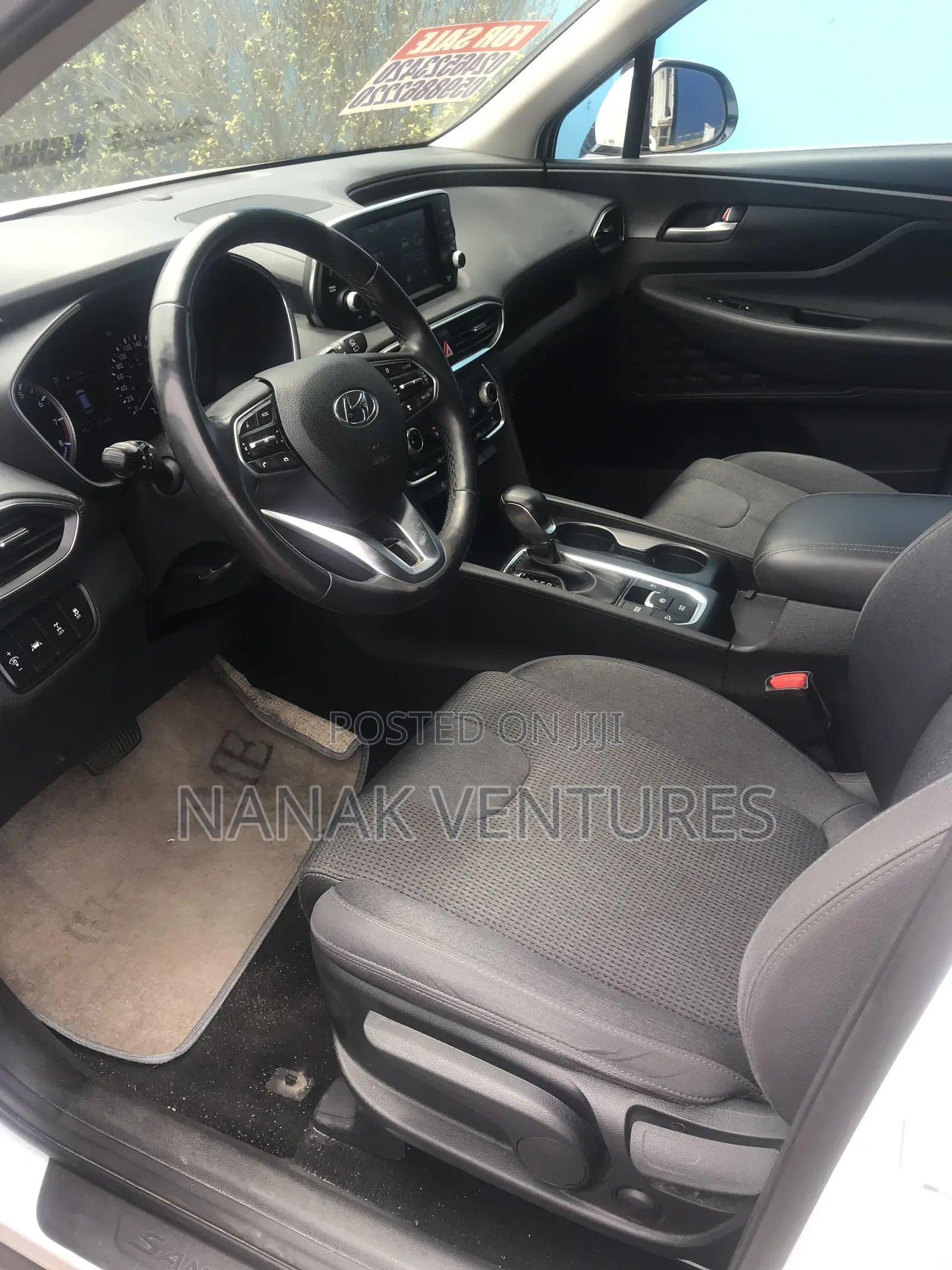 Hyundai Santa Fe SEL 2.4 AWD 2019 White