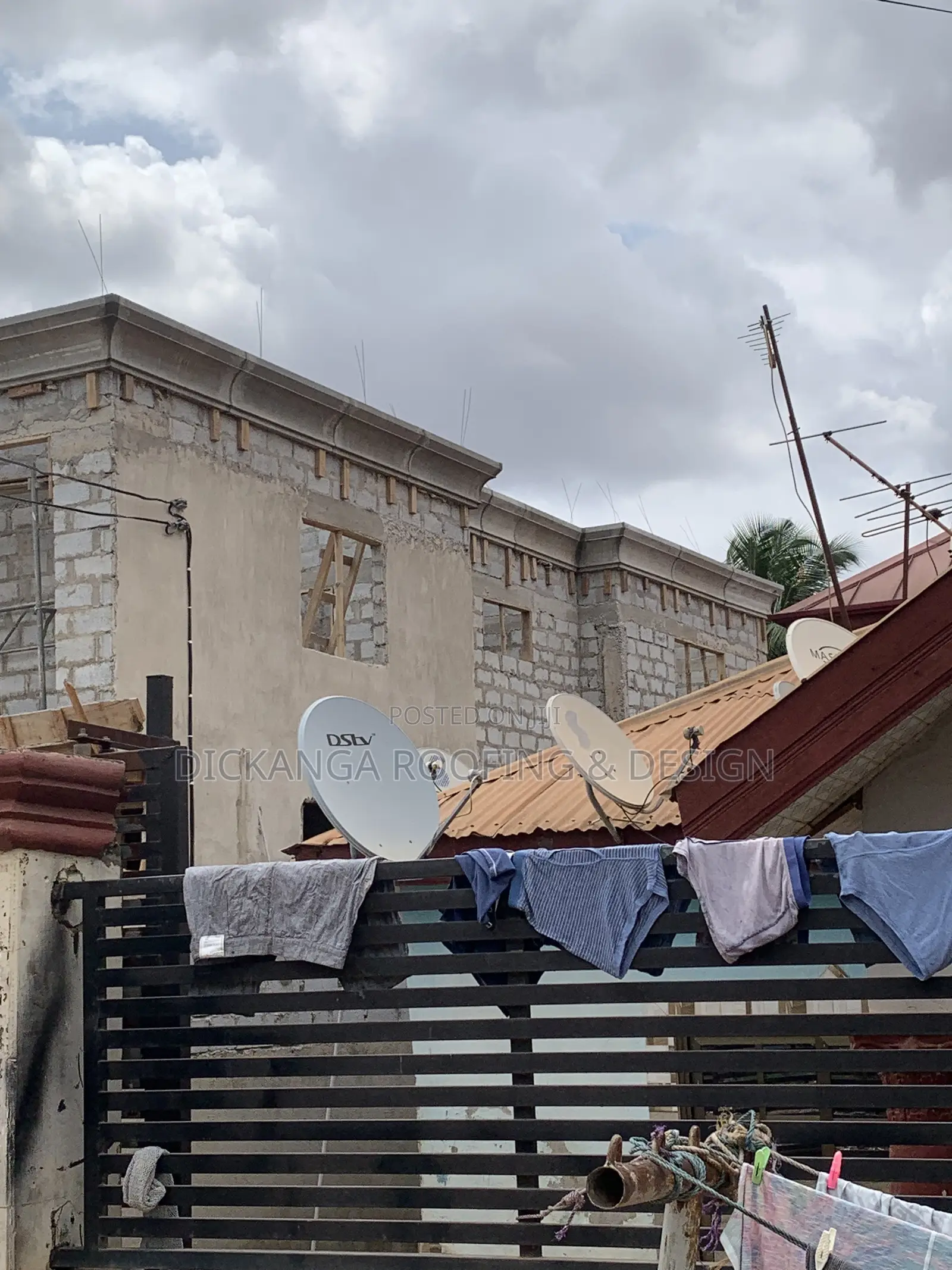 Call Me for Your House Parapet Designs, Is Done Before Roofing.