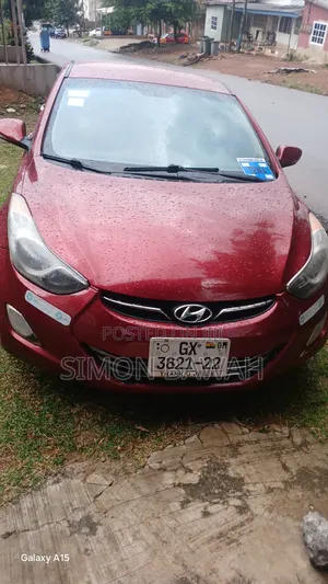 Hyundai Elantra 2013 Red