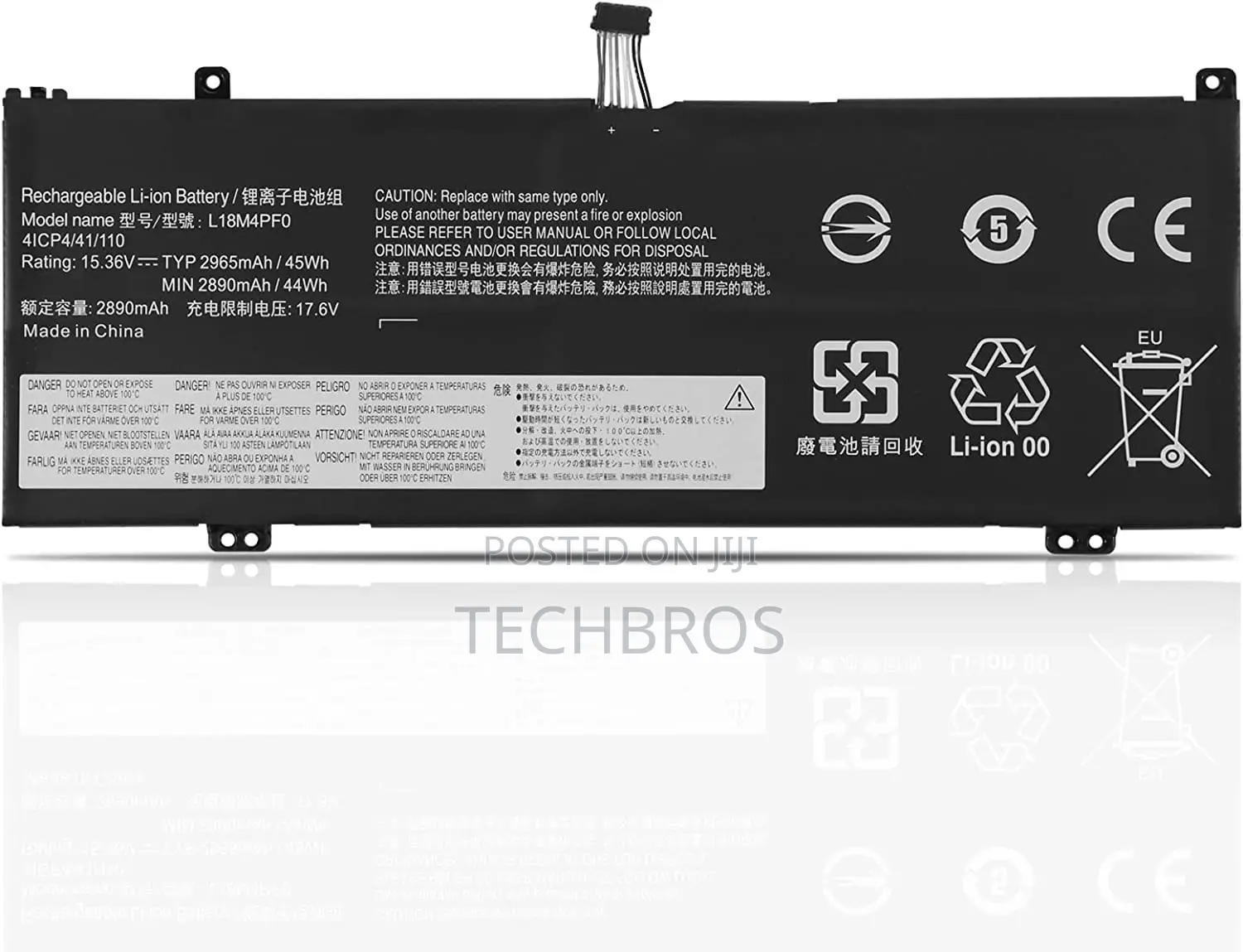 L18C4PF0 L18M4PF0 Battery for Lenovo ThinkBook 13s-Iwl