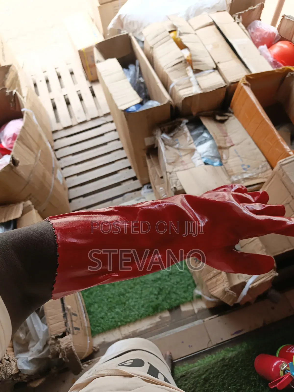 P.V.C Gloves (16inc)