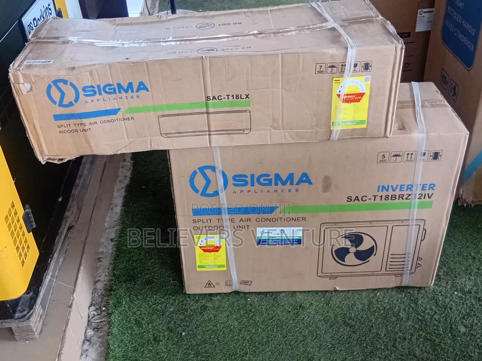 Sigma 2.0HP Split Air Conditioner – Rapid Cooling 2.0hp AC