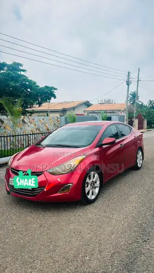 Hyundai Elantra 2013 Red