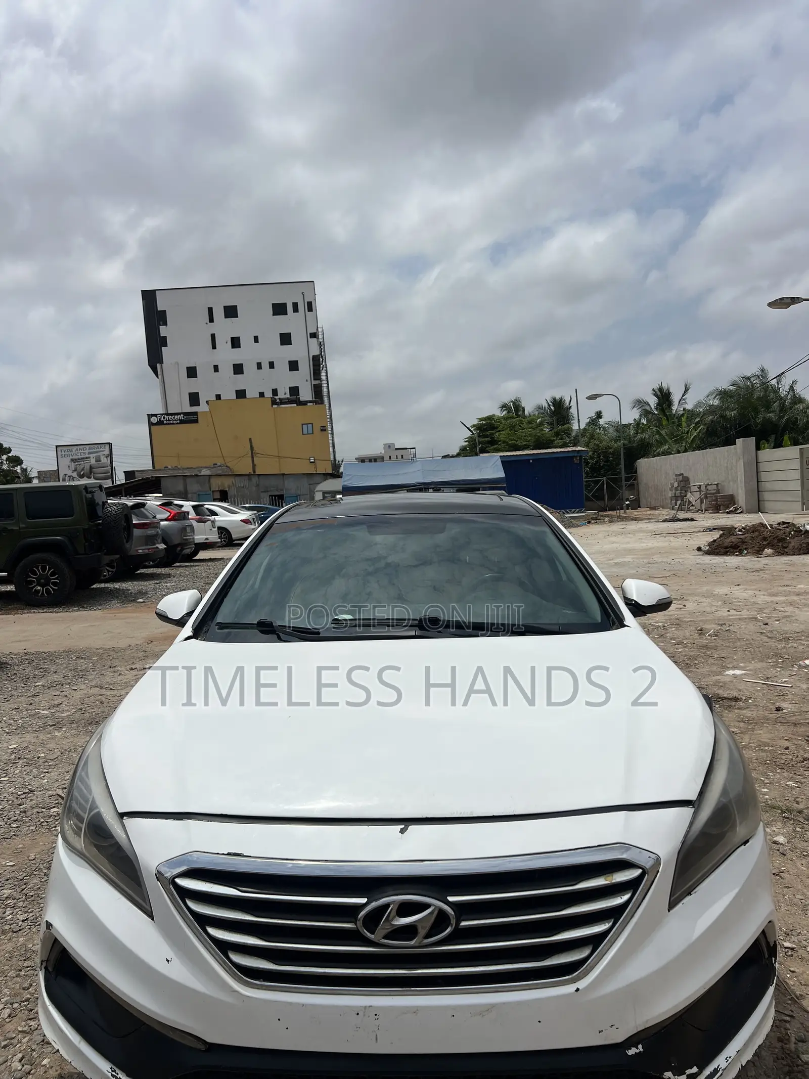 Hyundai Sonata Sport 2.0T Sedan FWD (2.0L 4cyl 6A) 2017 White