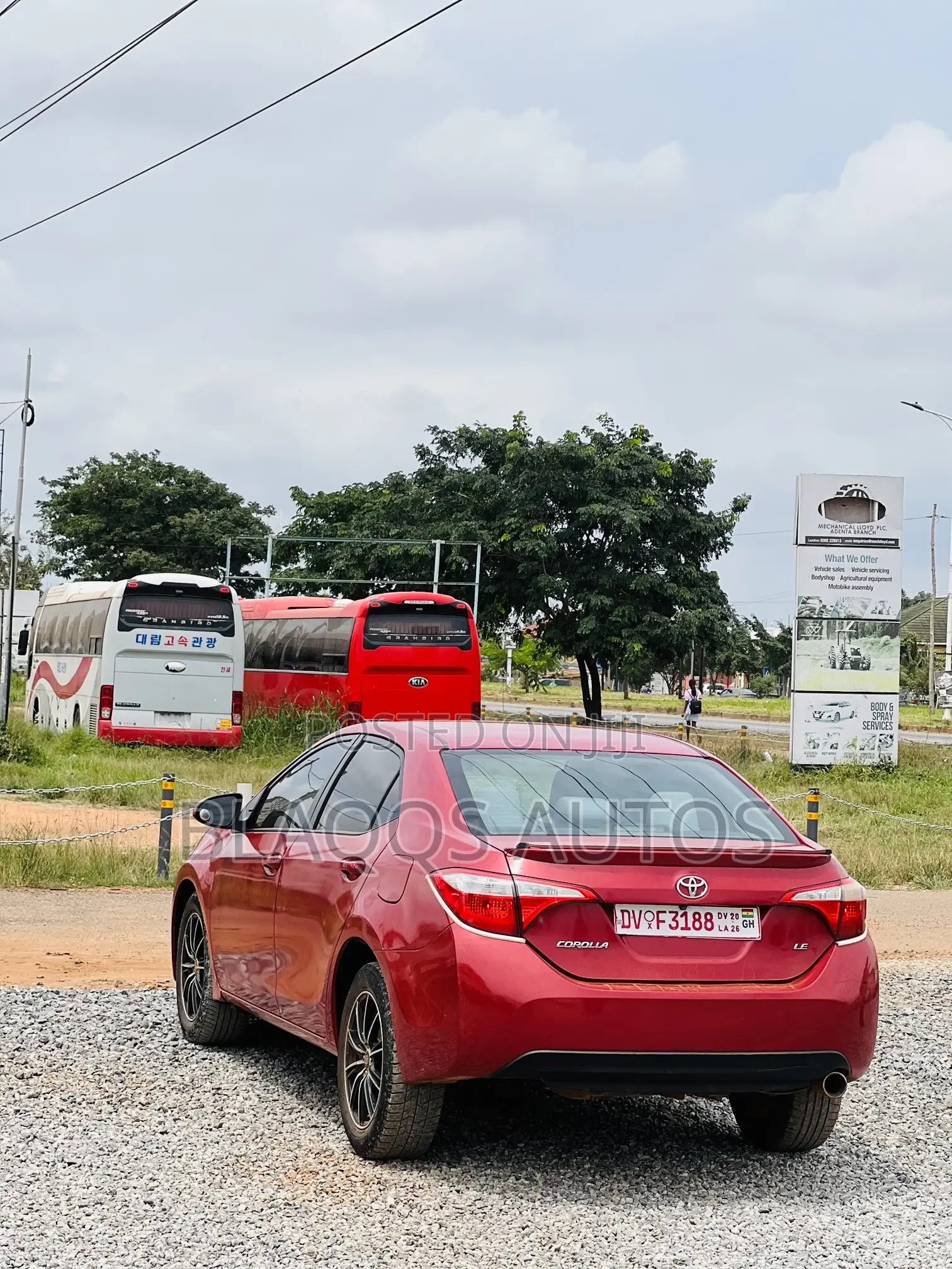 Toyota Corolla 2015 Red