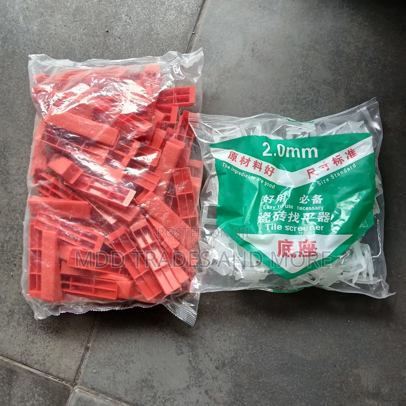Leveling Spacers Red