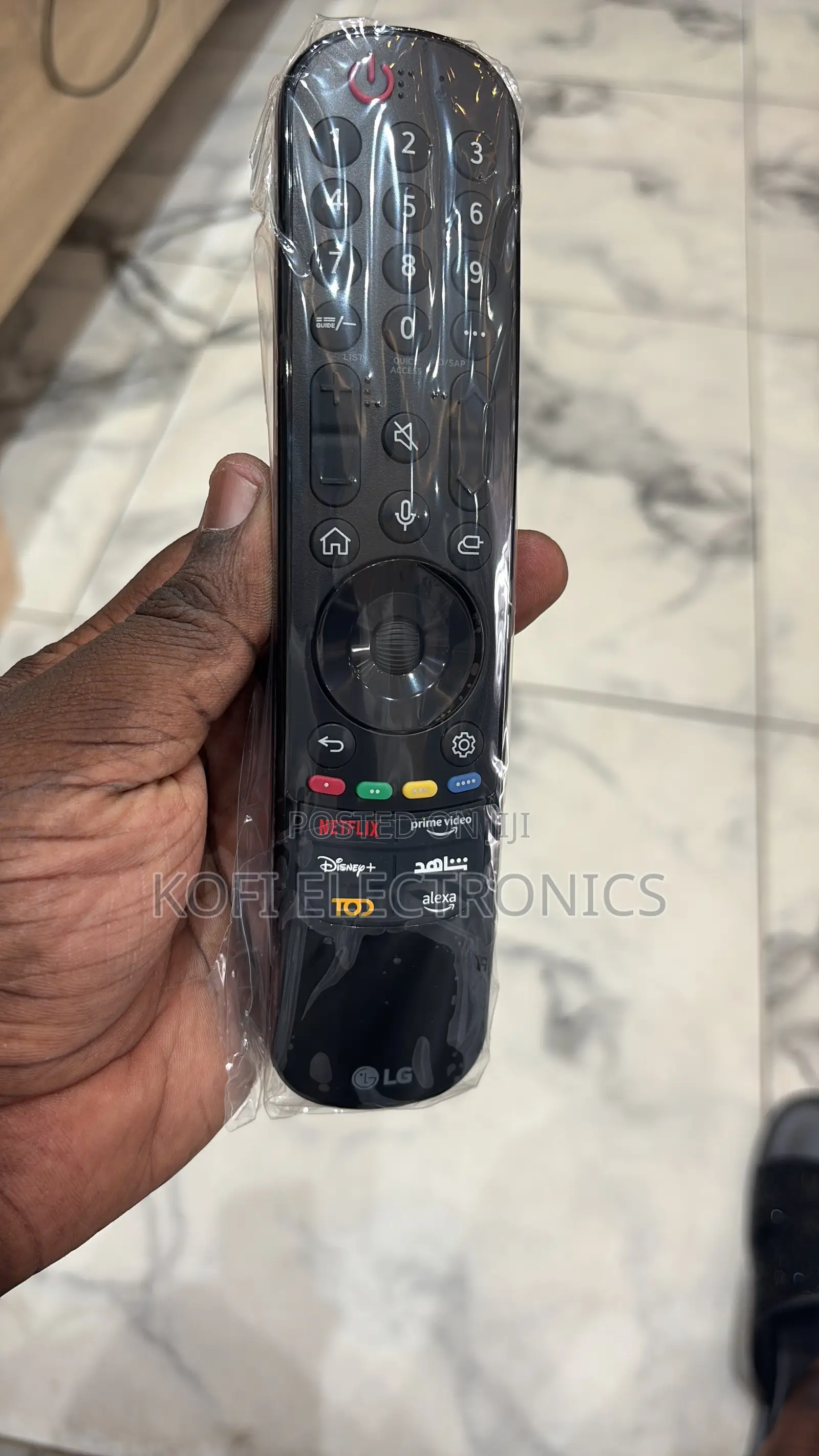 Motion Pointer Control Magic Remote Design for 2023 LG webOS Smart TV