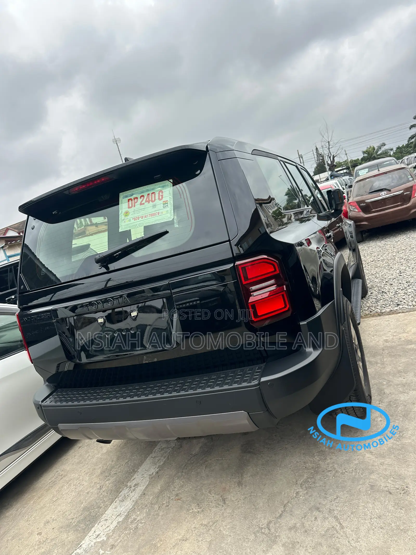 New Toyota Land Cruiser Prado 2025 Black