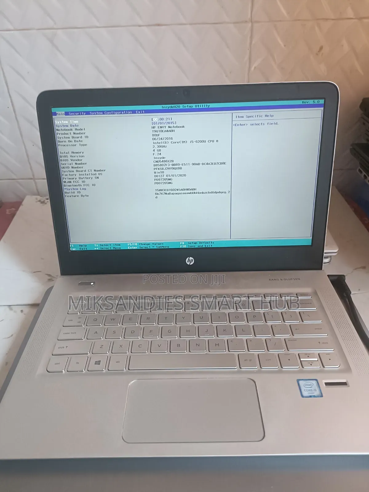 Laptop HP Envy 13 4GB Intel Core i5 SSD 256GB