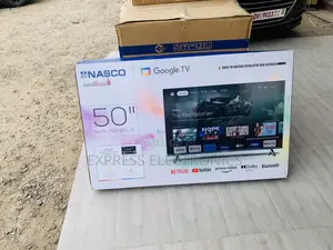 Limited Stock Nasco 50 UHD Digital Satellite Smart TV NAS-J50FUS-