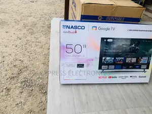 Limited Stock Nasco 50 UHD Digital Satellite Smart TV NAS-J50FUS-