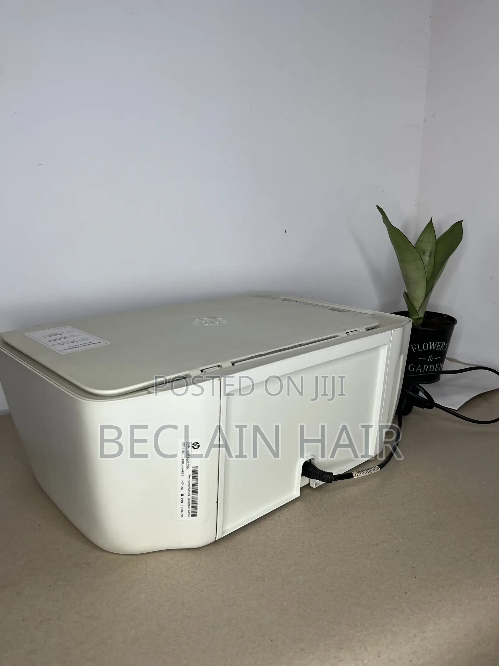HP Deskjet 2700 3-in-1 Printer — White | Good Condition