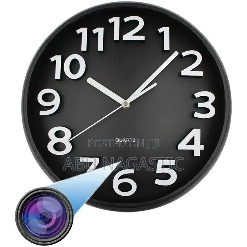 Wall Clock Hidden SPY Camera Wireless