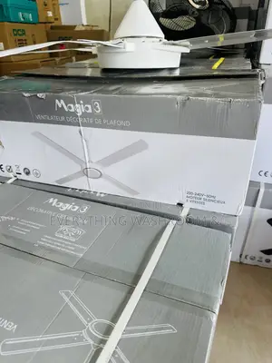 Magia Decorative Ceiling Fan – 4-Blade Silent Motor Model