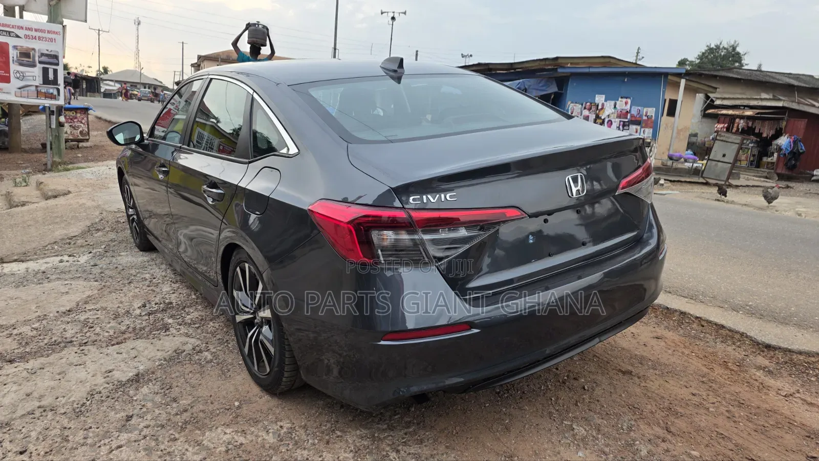Honda Civic EX-L 2022 Gray