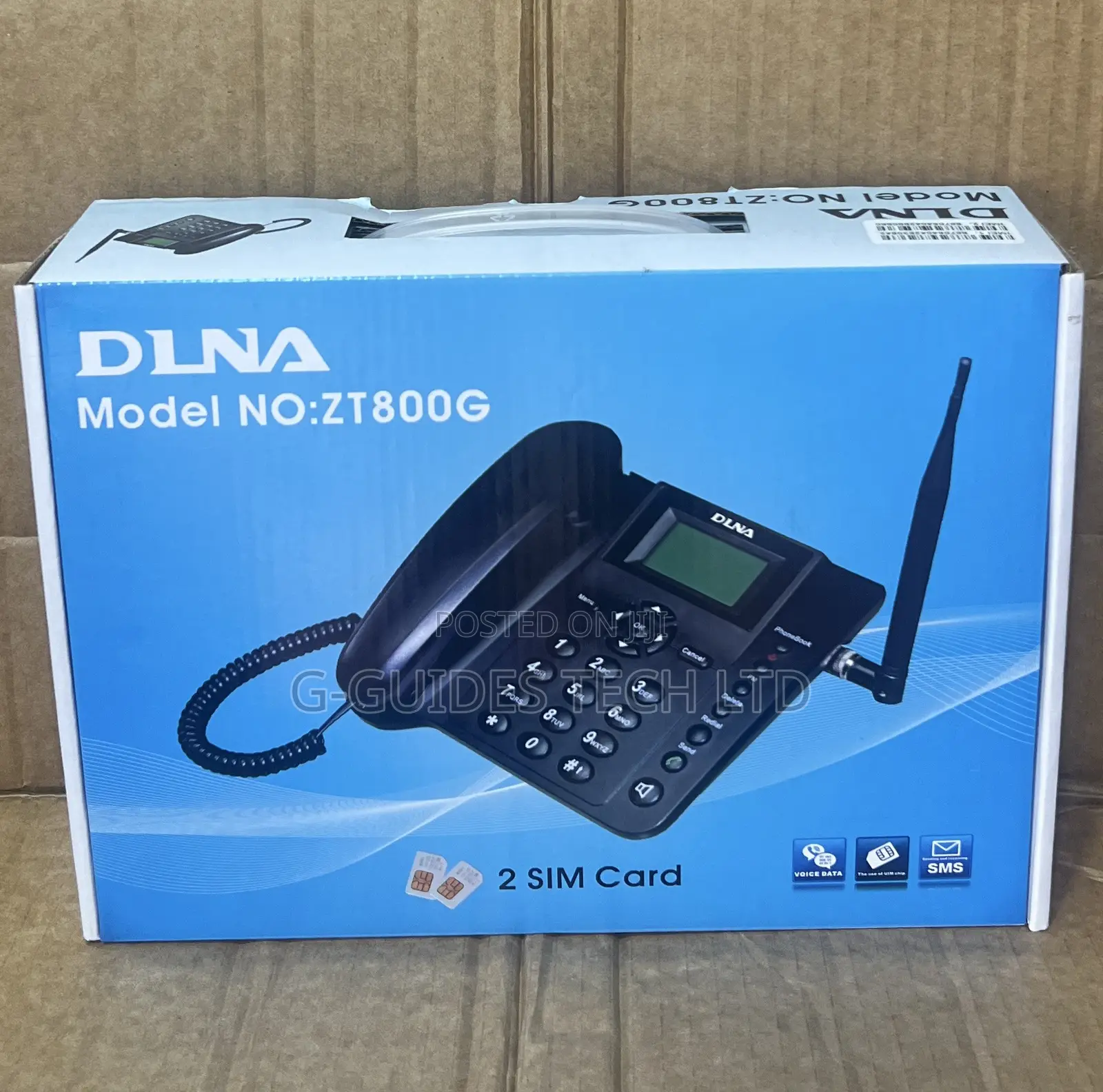 DLNA ZT800G GSM Fixed Wireless Desktop Landline Telephone 2-Sim