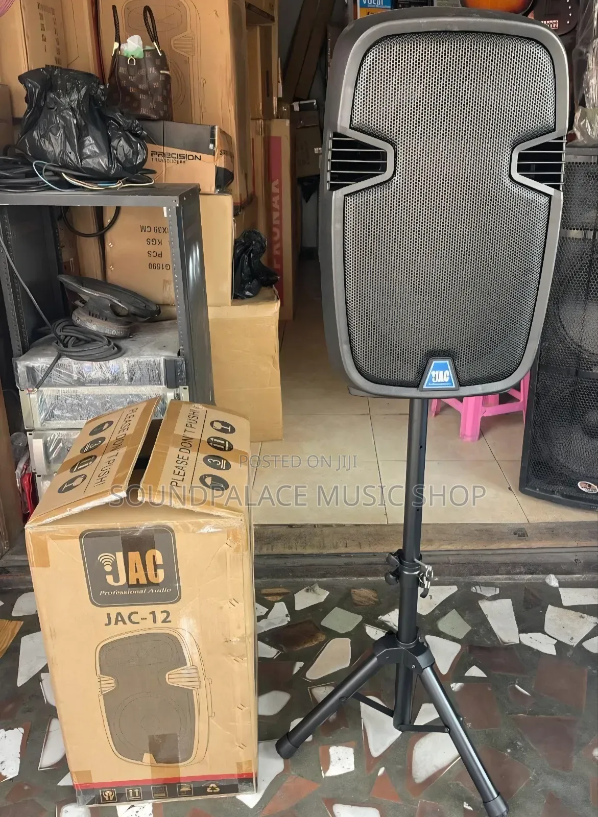 JAC-12 12-Inch Portable Rechargeable PA Speaker
