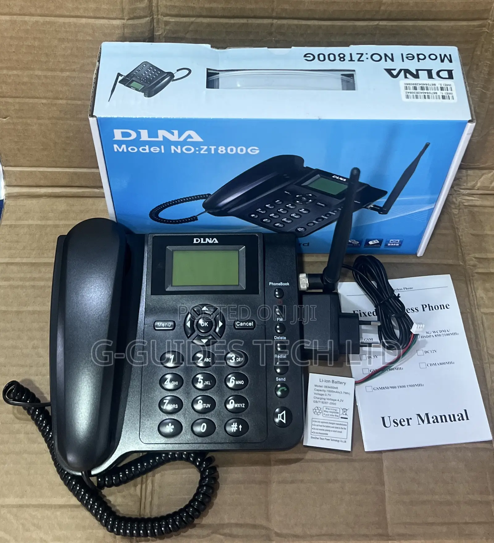 DLNA ZT800G GSM Fixed Wireless Desktop Landline Telephone 2-Sim