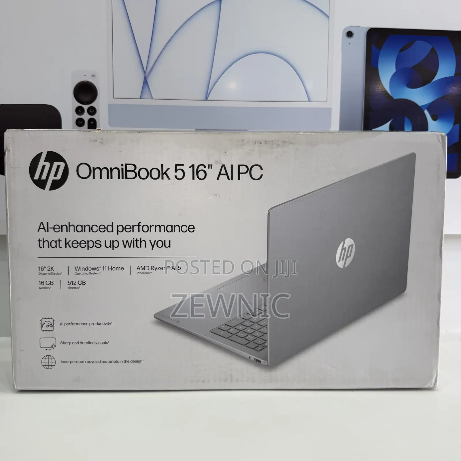 New Laptop HP OmniBook 5 16" 16GB AMD Ryzen 5 SSD 512GB