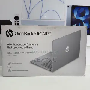 New Laptop HP OmniBook 5 16" 16GB AMD Ryzen 5 SSD 512GB