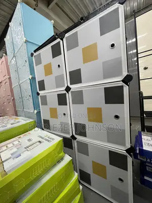 DIY Plastic Modular Storage Cabinet