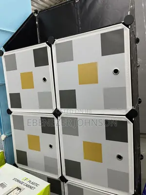 DIY Plastic Modular Storage Cabinet
