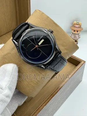 CK Leather Watch