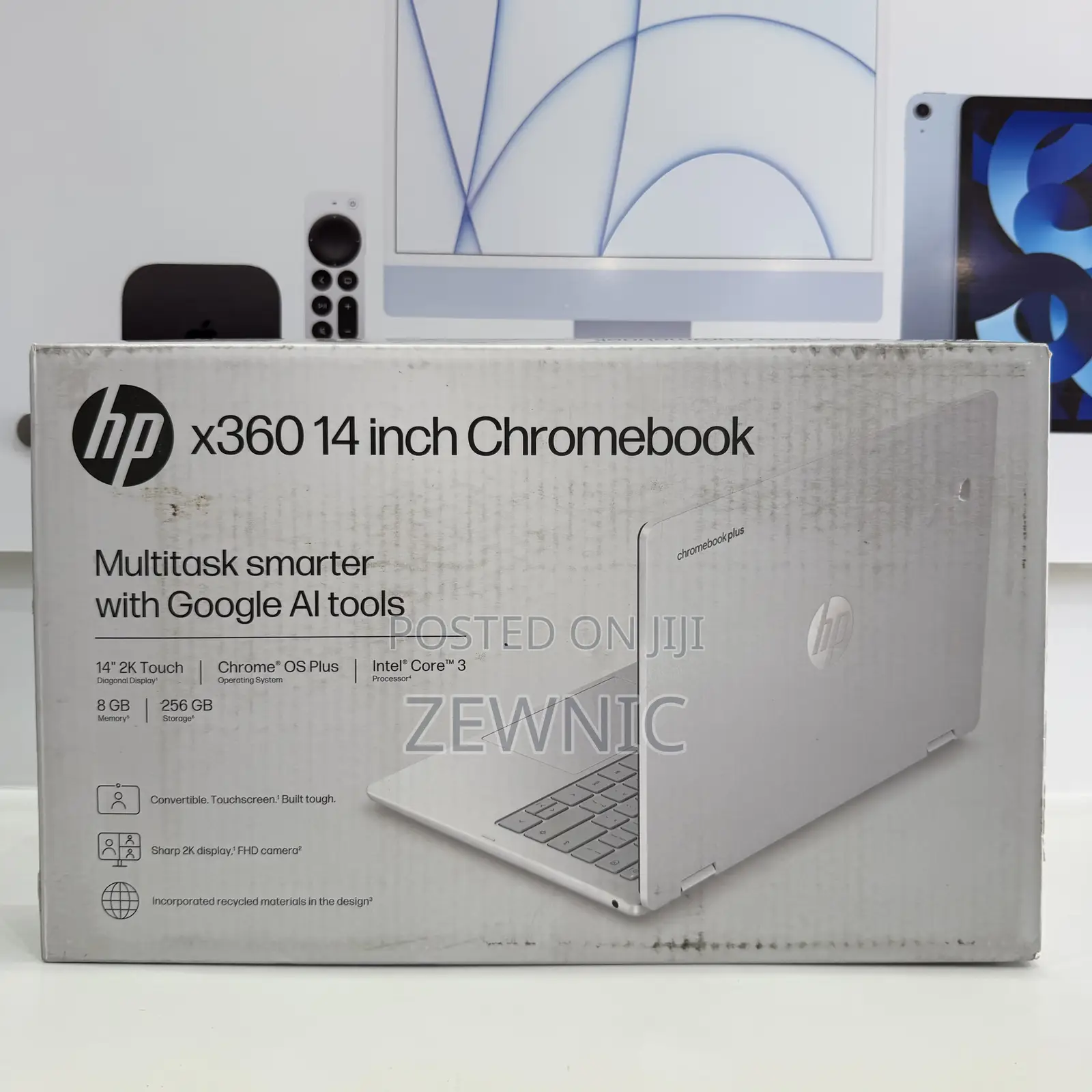 New Laptop HP Chromebook 8GB Intel Core i3 SSD 256GB