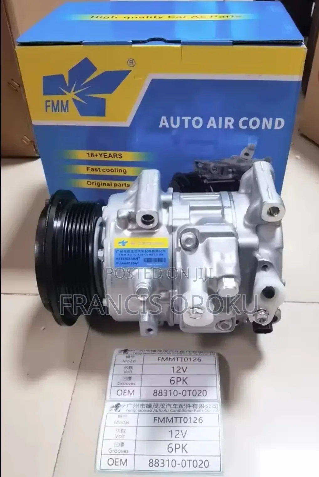 Tayota Venza Compressor