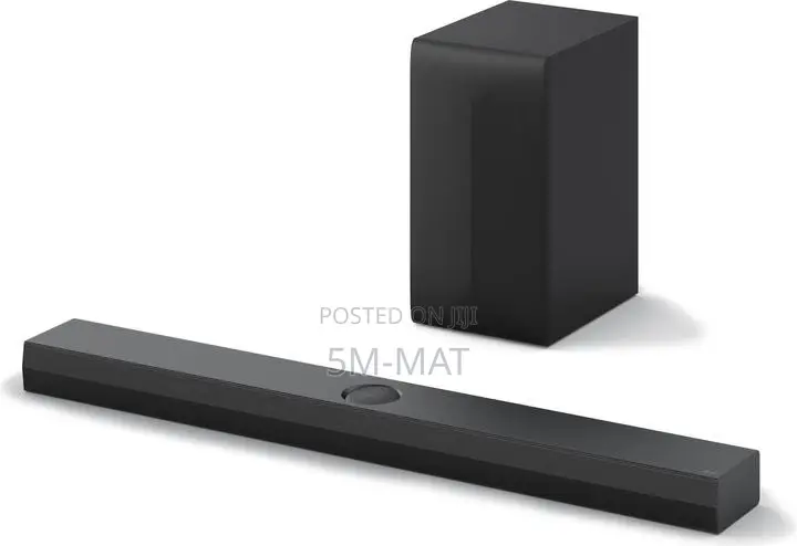 340W, Dolby Digital, DTS, Subwoofer Wireless LG Soundbar S60T