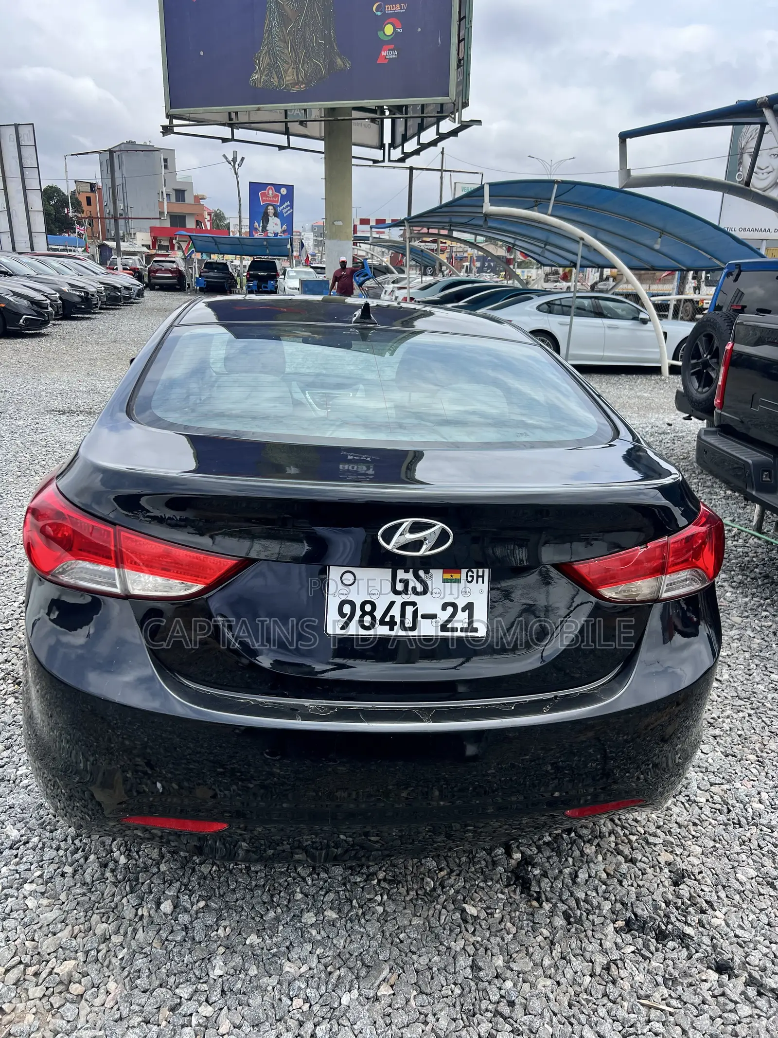 Hyundai Elantra 2012 Black