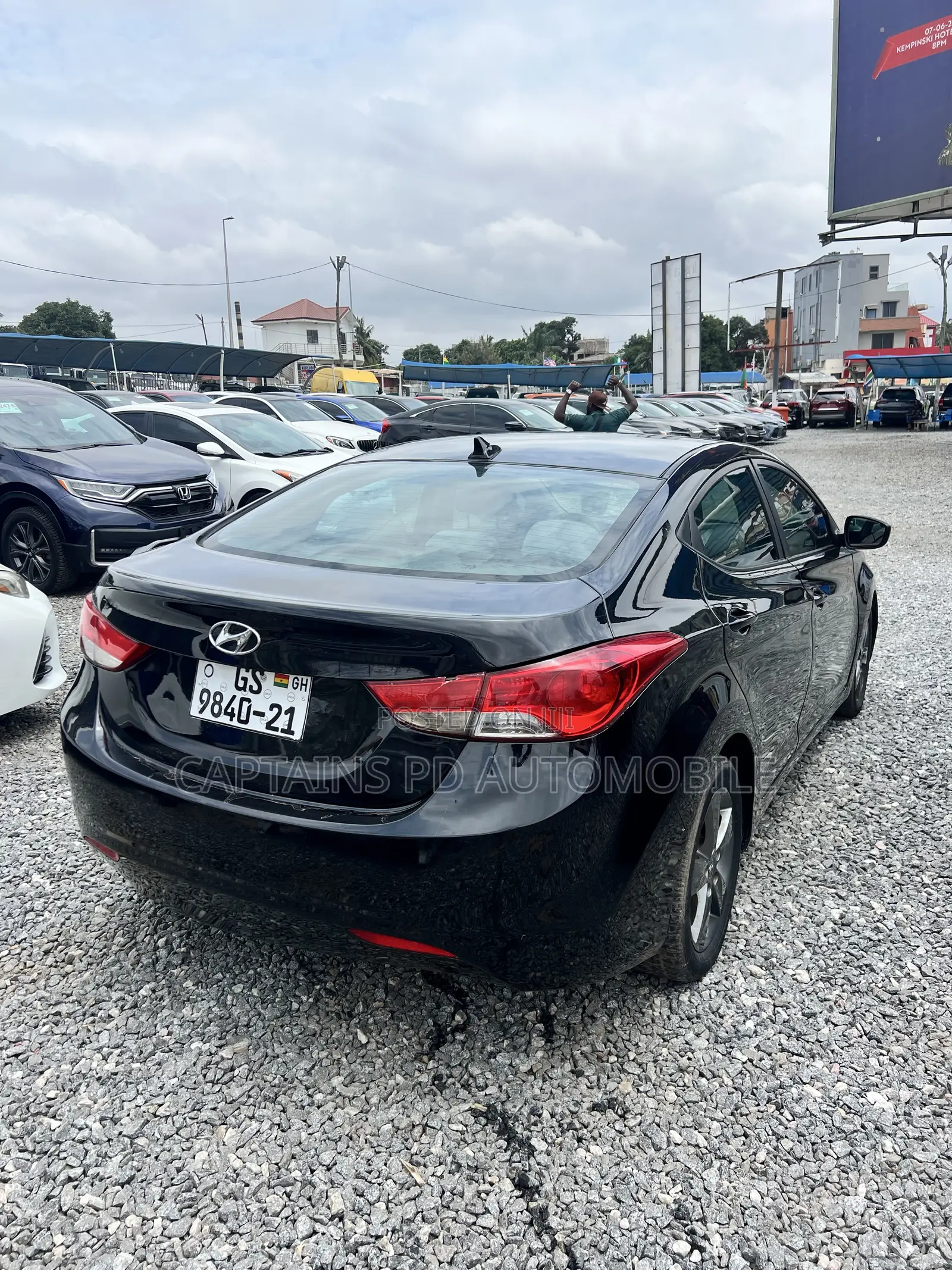 Hyundai Elantra 2012 Black