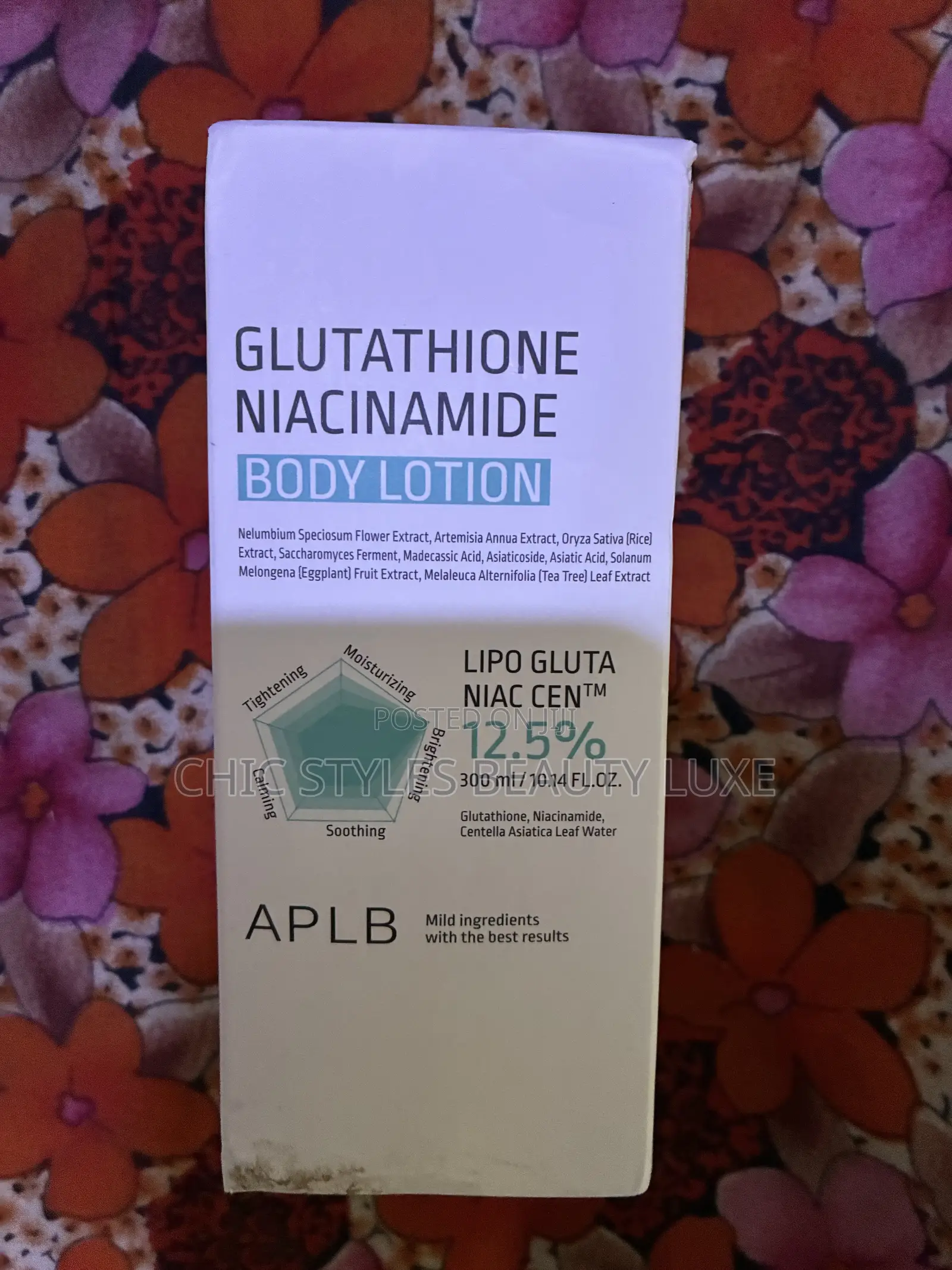 Glutathione Niacinamide Body Lotion
