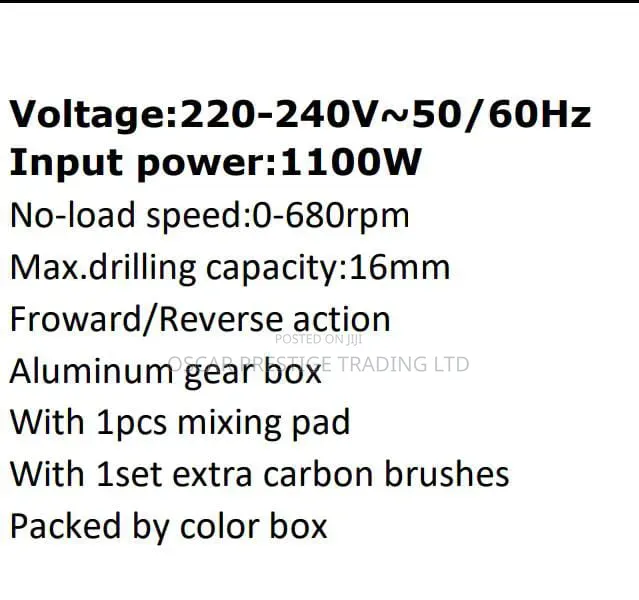 1100w Mixer