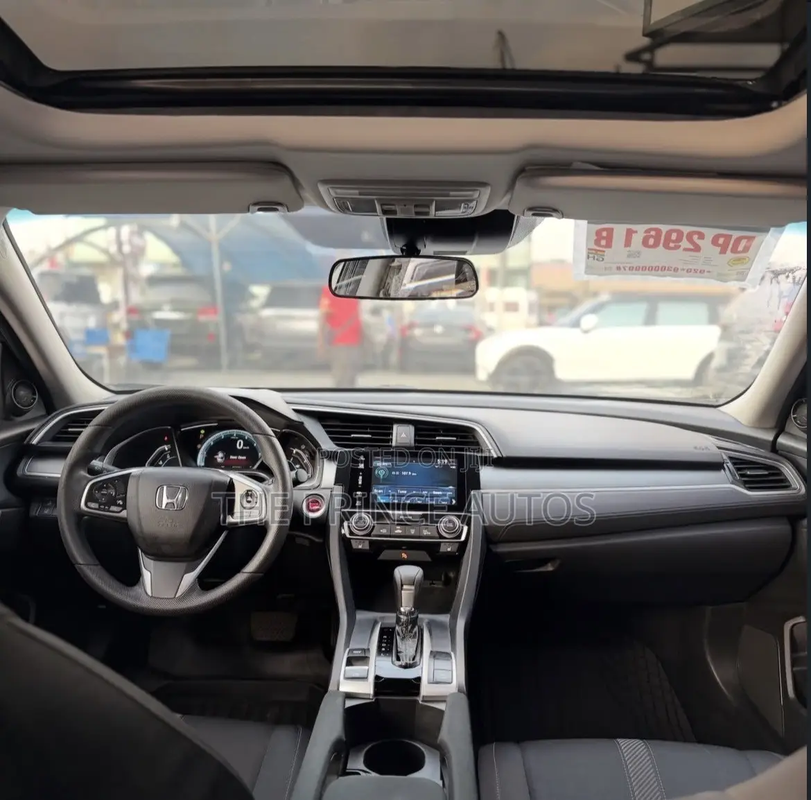 Honda Civic EX-L Sedan 2018 Black