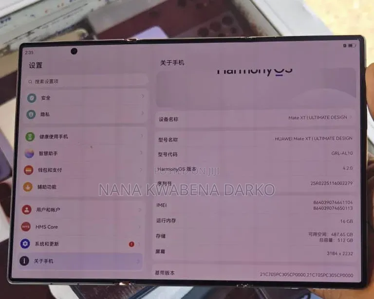 Huawei Mate XT Ultimate Design 512 GB Red