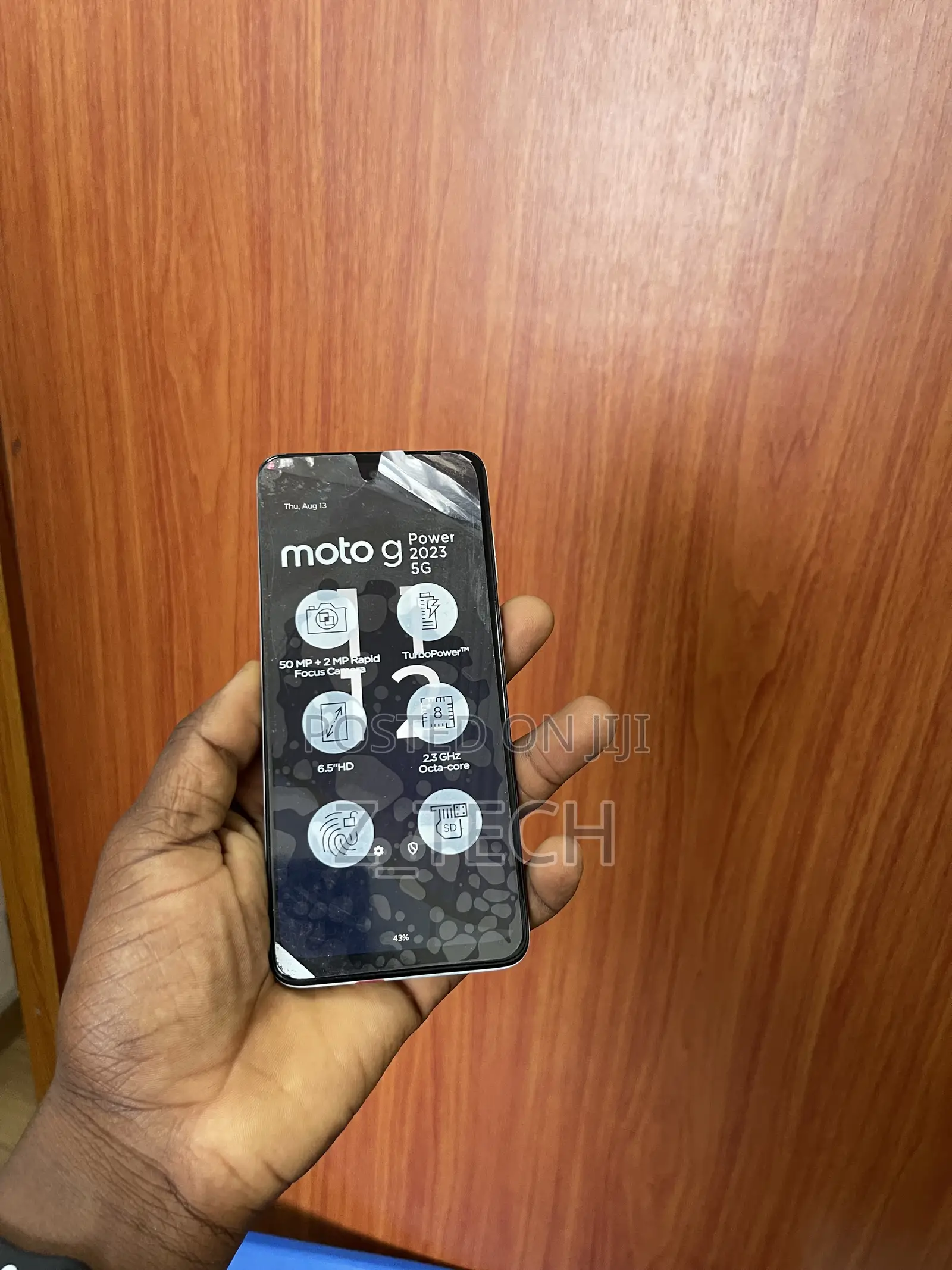 New Motorola Moto G Power 5G 256 GB White