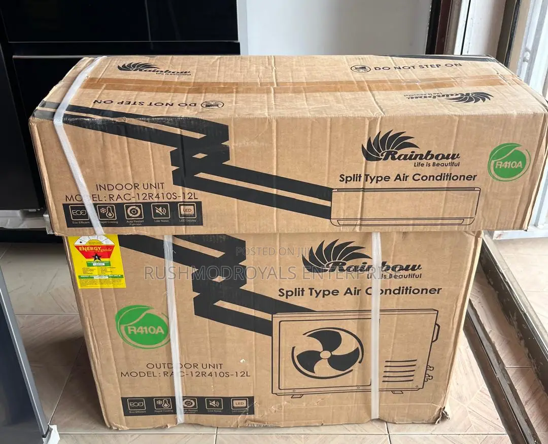 Brand New Rainbow 1.5HP Split Air Conditioner RAC-12R410S-12L