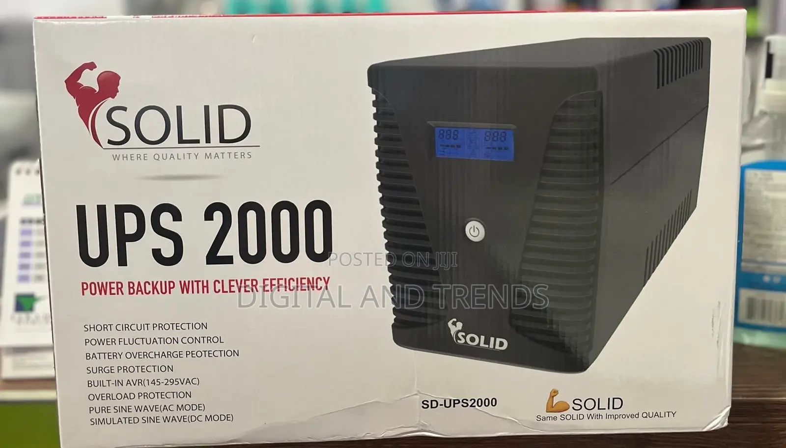 Solid 2000VA Backup UPS
