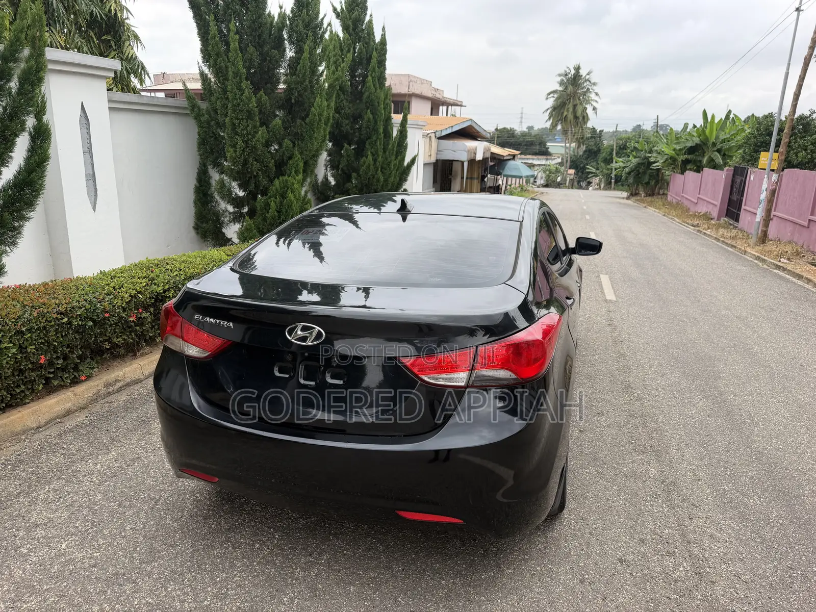 Hyundai Elantra 2013 Black