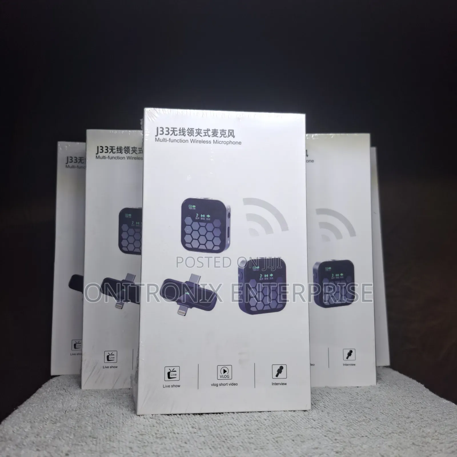J33 Multi-Functional Wireless Microphone