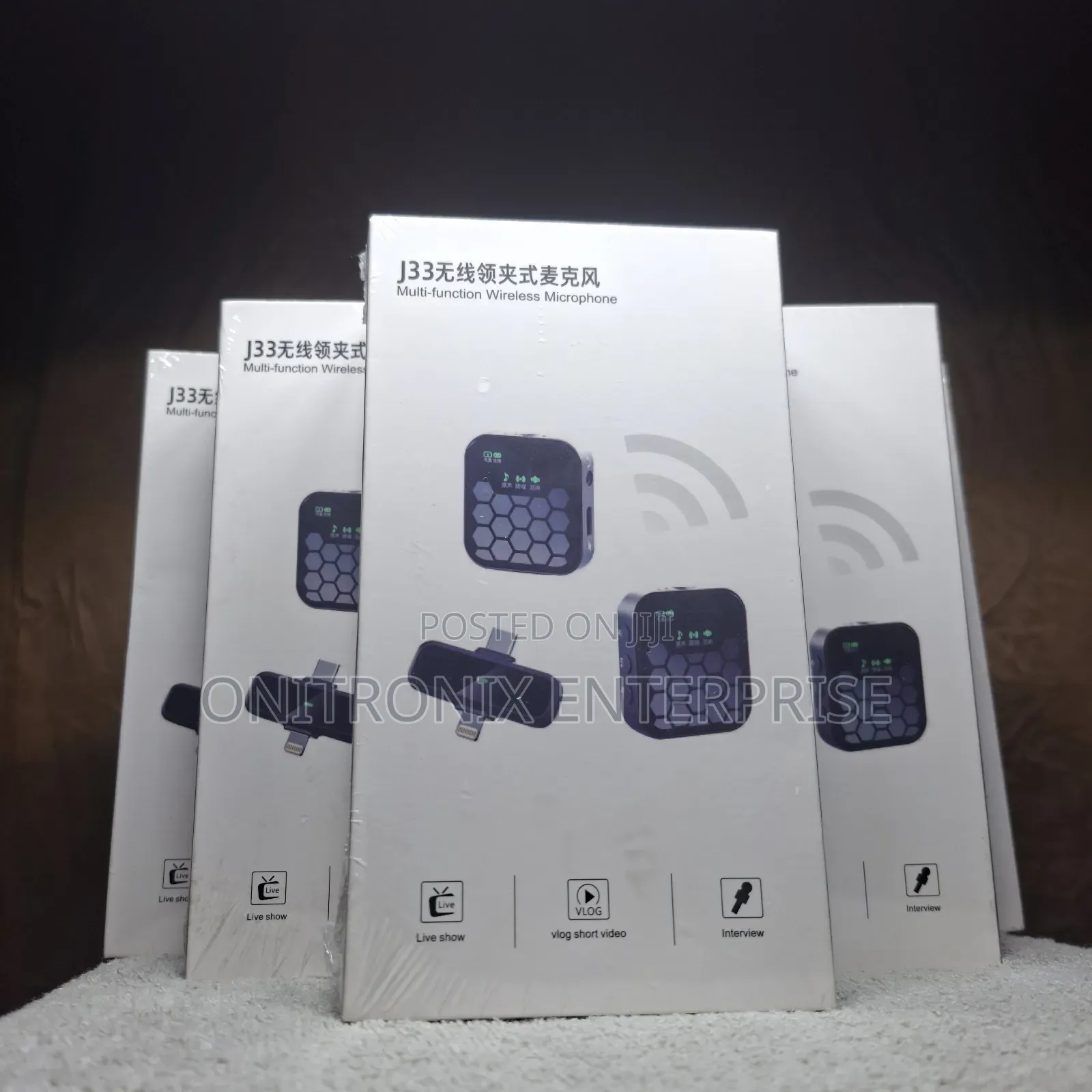 J33 Multi-Functional Wireless Microphone